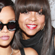Rihanna, left, and Taraji P. Henson on Nov. 8, 2012, in New York City.